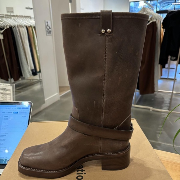 Reformation Francesca Moto Boots - Picture 3 of 5